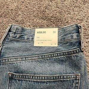 AGOLDE Fen High Rise Relaxed Taper Jeans